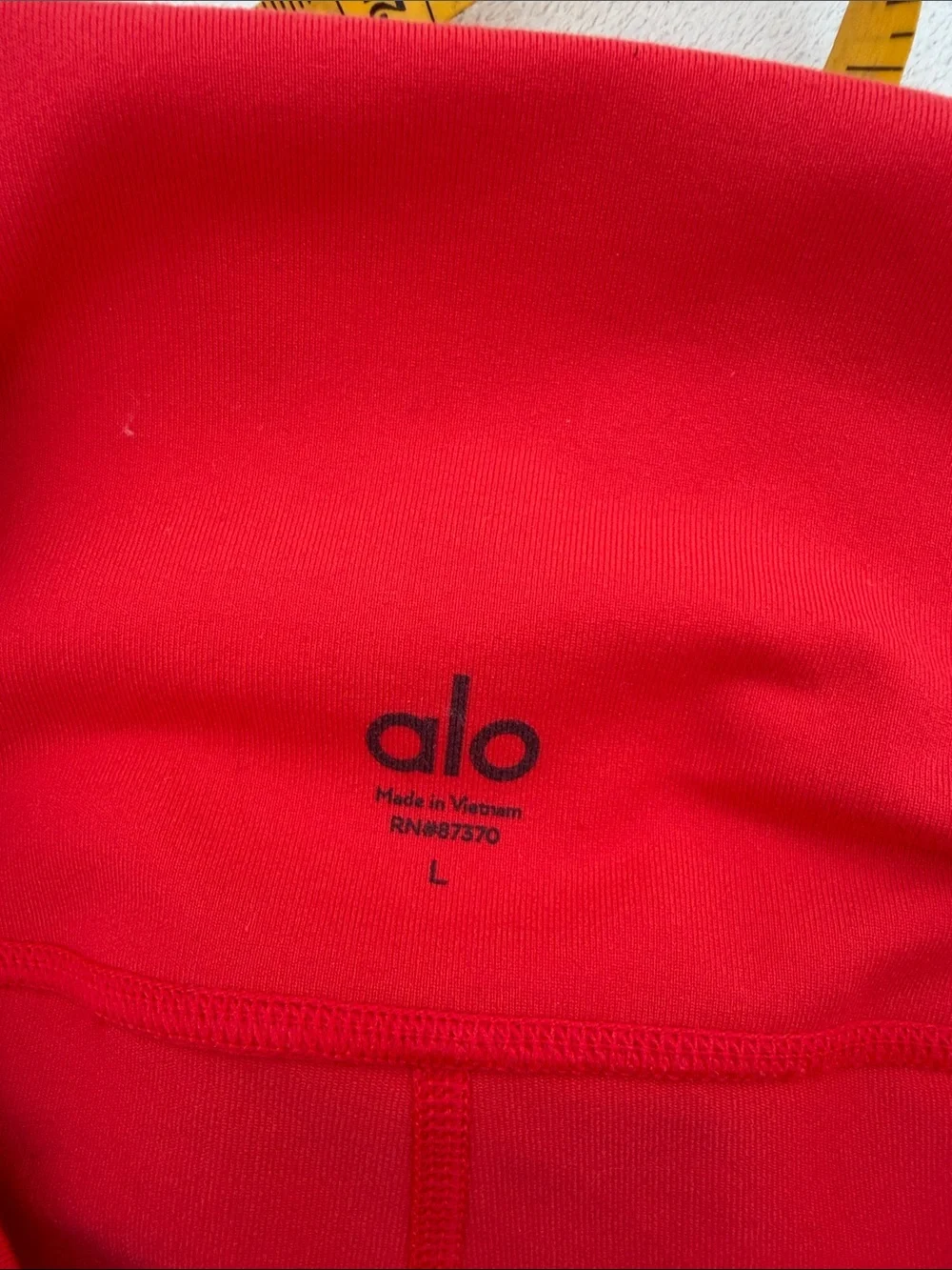 ALO Yoga women High-Rise Red Leggings